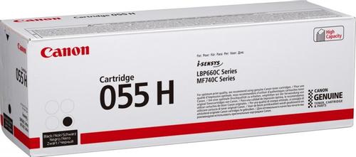 CANON n 055 H - High capacity - black - original - toner cartridge - for imageCLASS LBP664, MF745, i-SENSYS LBP663, LBP664, MF742, MF744, MF746, Satera LBP662 (3020C002)
