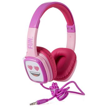 EMOJI Hodetelefon Flip'N'Switch Junior On-Ear Rosa 85dB (HEM-FS2-PINK)