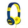 BATMAN Hodetelefon Junior On-Ear 85dB Blå Batlogo