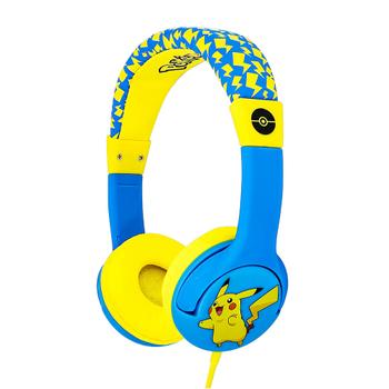 POKEMON Hodetelefon Junior On-Ear 85dB Pikachu (PK0759)