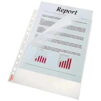 ESSELTE PLASTFICKA COPYSAFE A4 0,12 MM ÖP.KORT/ VÄ.LÅNGSIDA (56193)