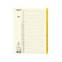 ESSELTE Pappregister Servo A4 1-31 gul flik