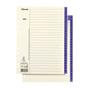 ESSELTE Pappregister Servo A4 1-52 lila flik