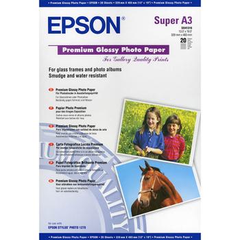 EPSON Glossy photo paper inkjet 250g/m2 A3+ 20 sheets 1-pack (C13S041316)