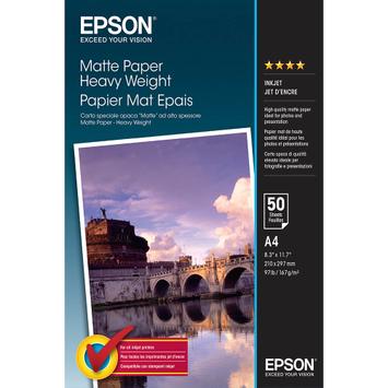Epson papir - matt - 50 ark - A4 - 167 g/m² (C13S041256)