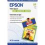 EPSON INKJET PAPER WITH PHOTO QUALITY A4 10 SHEETS SELF ADHESIVE NS