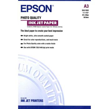 EPSON Papir EPSON A3 Blekk Photo 102g (100) (C13S041068)