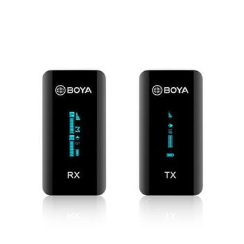 BOYA Wireless Microphone x1 BY-XM6-S1 Ultra Compact 2.4GHz (BY-XM6-S1)