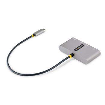 STARTECH StarTech.com 3-Port USB-C Hub with Ethernet - 3x USB-A Gigabit Ethernet USB 3.0 5Gbps Bus-Powered (HB30C3A1GEA2)