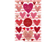 AVERY Z-DESIGN Etikett AVERY dekor hjerter love