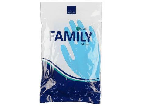 ABENA Hanske ABENA Family vinyl S blå (4362)