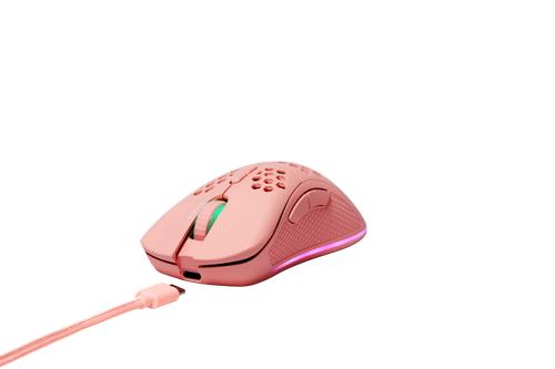 DELTACO PINK LINE PM80 Wireless Lightweight Gaming Mouse, RG (GAM-120-P)