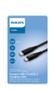 PHILIPS Usb Cable 2 M Usb C Black (Phil-DLC5206C/00)