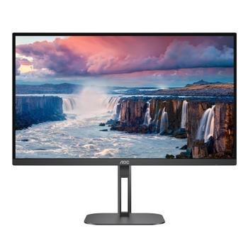 AOC C Value-line Q27V5N/BK - V5 series - LED monitor - 27" - 2560 x 1440 QHD @ 75 Hz - VA - 300 cd/m² - 4000:1 - 4 ms - 2xHDMI, 2xDisplayPort - speakers - matte black (Q27V5N/BK)