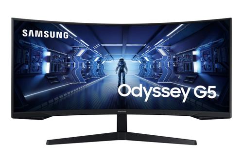SAMSUNG Odyssey C34G55TWWR 86.4 cm  (LC34G55TWWRXEN)