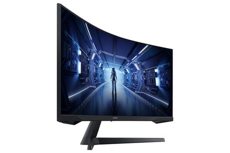 Samsung Odyssey G5 C34G55TWWP - G55T Series - LED-skjerm - kurvet - 34" - HDR (LC34G55TWWPXEN)