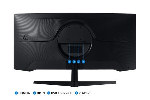 SAMSUNG Odyssey C34G55TWWR 86.4 cm  (LC34G55TWWRXEN)