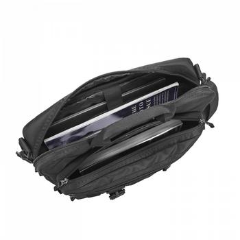 V7 16IN ELITE BLACK OPS BRIEFCASE LIGHT WT DURABLE MILITARY VELCRO ACCS (CTX16-OPS-BLK)