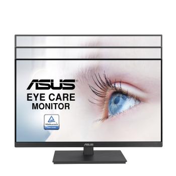 ASUS S VA24EQSB - LED monitor - 23.8" - 1920 x 1080 Full HD (1080p) @ 75 Hz - IPS - 300 cd/m² - 1000:1 - 5 ms - HDMI, VGA, DisplayPort - speakers - black (VA24EQSB)