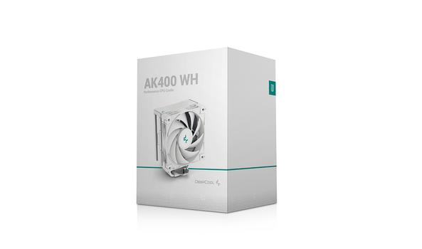 DEEPCOOL AK400 CPU Cooler White (R-AK400-WHNNMN-G-1)