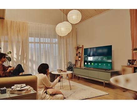 SAMSUNG 85" BU8005 4K Crystal UHD TV 4K Smart TV, Airslim, Dynamic Crystal Color, Auto Game Mode (UE85BU8005KXXC)