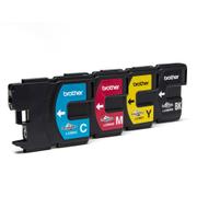 BROTHER LC980VALBP - 4-pack - svart, gul, cyan, magenta - original - blister - bläckpatron - för DCP-145, 163, 165, 195, 365, 373, 375, 377, MFC-250, 255, 290, 295, 297