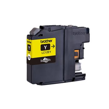 BROTHER LC12EY - XL Capacity - yellow - original - ink cartridge - for Brother MFC-J6925DW (LC12EY)