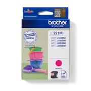 BROTHER LC221M - Magenta - original - ink cartridge - for Brother DCP-J562DW, MFC-J480DW, MFC-J680DW, MFC-J880DW