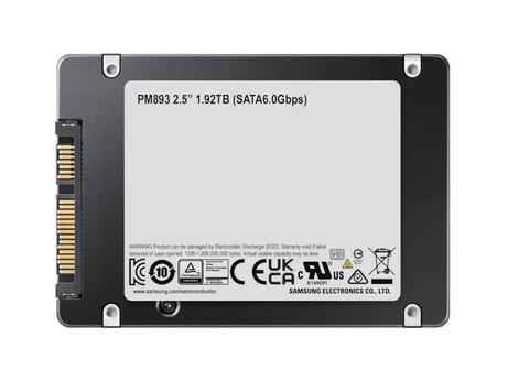 Samsung PM893 MZ7L3480HCHQ - SSD - 480 GB - SATA 6Gb/s (MZ7L3480HCHQ-00A07)