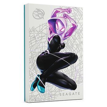 SEAGATE Marvel Ghost Spider Special Edition 2TB USB 3.0 RGB LED External Hard Drive (STKL2000418)