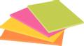 3M Post-it SS-Notisar 98,4x149 Meeting ass. neon (4) (7100235019)