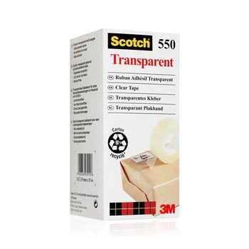 3M Scotch 550 Tape 19mmx33m transparent (7100029278*8)