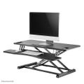 NS-WS300BLACK Sit-Stand Desktop Workstation [1x 17kg, 11 - 51 cm, Black]