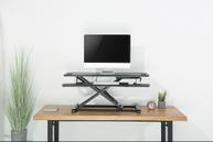 Neomounts by Newstar Sit-Stand Desktop Workstation (NS-WS300BLACK)