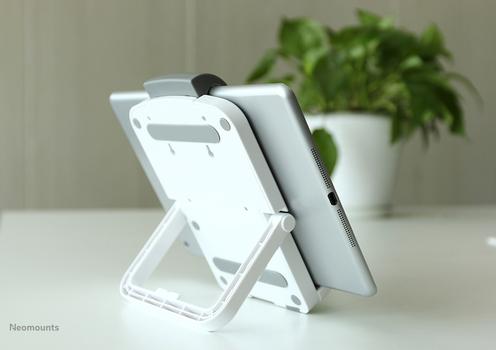 Neomounts by Newstar TABLET-UN200WHITE Tablet Desk Stand fits most 7inch-10.1inch tablets (TABLET-UN200WHITE)