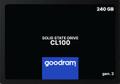 GOODRAM 240GB CL100 Serie SSD 2,5" SATA-600 TLC NAND 7mm - 3-year warranty + technical support