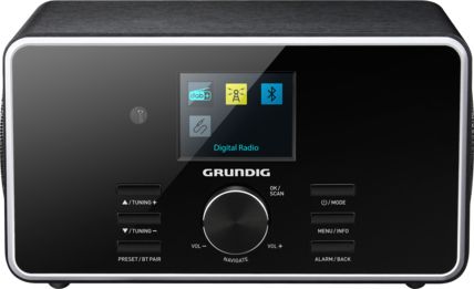 GRUNDIG Dtr 4500 Bt Dab Black Cd  (GIR1140)