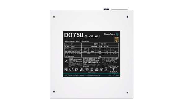 DEEPCOOL Dq750-M-V2L Wh Power Supply  (DP-DQ750-M-V2LWH)
