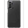 SAMSUNG A23 SOFT CLEAR COVER BLACK ACCS