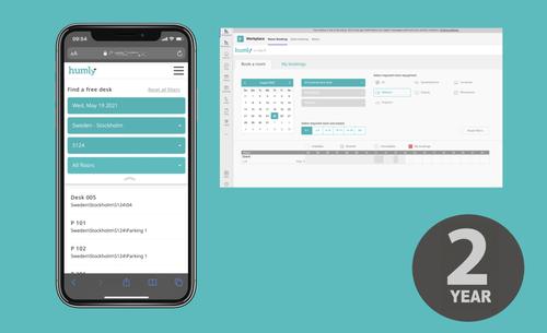 HUMLY RESOURCE BOOKING 2 YEAR LICENSE (PER RESOURCE) LICS (HUM50032)