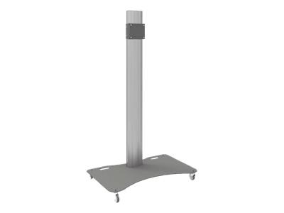 AG NEOVO FMC-03 | Floor Mounting Cart | Fast 1920mm | VESA 75x75-800x600 | Max 85kg | Silver (FMC-03)