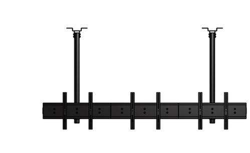 EDBAK MB3155-L Feste for 3xDisplay <55" , 120KG , 22-112cm , Landskap x3 (MB3155-L)