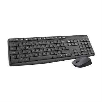 Logitech MK235 - tastatur- og mussett - Tysk Inn-enhet (920-007905)
