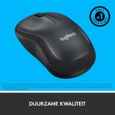 Logitech M220 Silent - mus - 2.4 GHz - koksgrå (910-004878)
