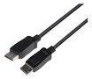 DELTACO DisplayPort cable, DP 1.4, 8K@60Hz, 1m, black (DP8K-1010-LSZH)
