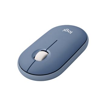 LOGITECH PEBBLE M350 WIRELESS MOUSE BLUEBERRY - EMEA WRLS (910-006753)