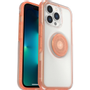 OTTERBOX Otter+Pop Symmetry Clear Case for iPhone 13 Pro - Coral