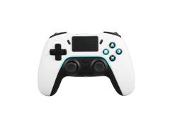 DELTACO Playstation 4 bluetooth controller, white