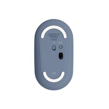 LOGITECH PEBBLE M350 WIRELESS MOUSE BLUEBERRY - EMEA WRLS (910-006753)