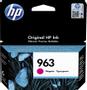 HP 963 - 10.77 ml - magenta - original - ink cartridge - for Officejet 9012, Officejet Pro 90XX